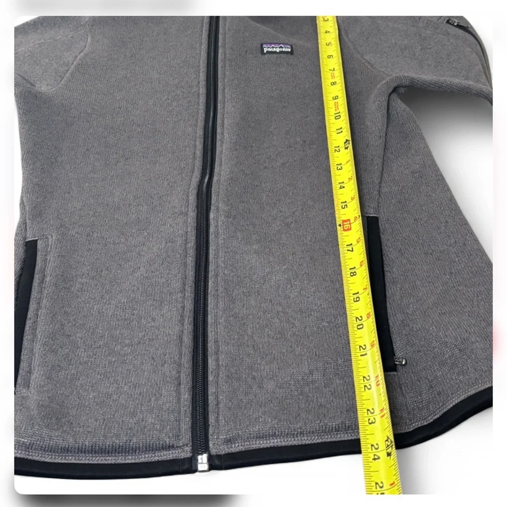 Patagonia Better Sweater Hoody XS Gray Full Zip Fleece Jacket - Picture 2 of 4